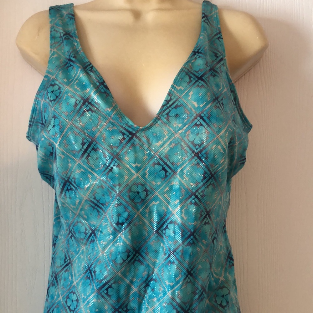 Woman’s Y2k vintage pinup sabree one piece swimsuit